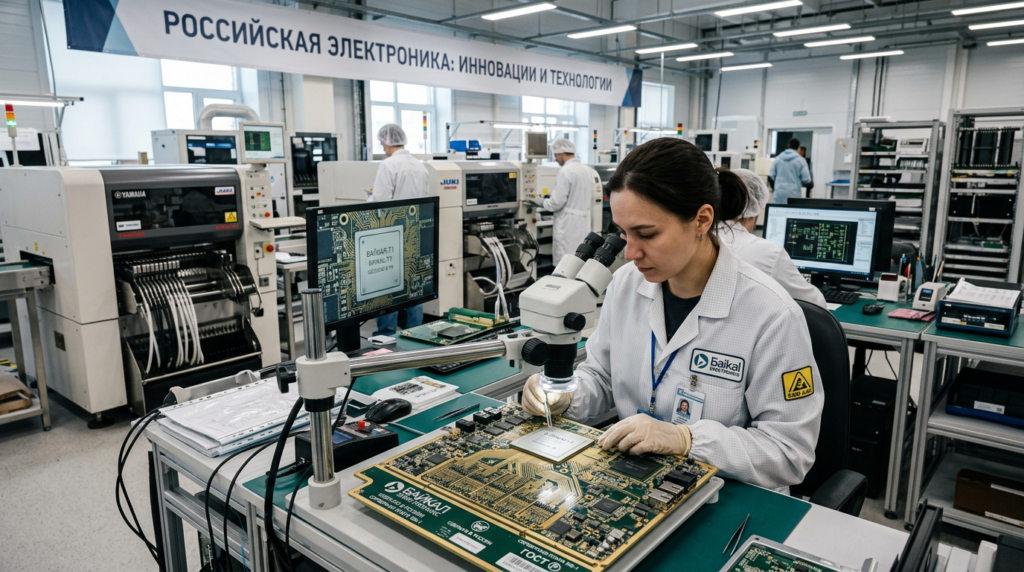 развитие микроэлектроники в РФ.