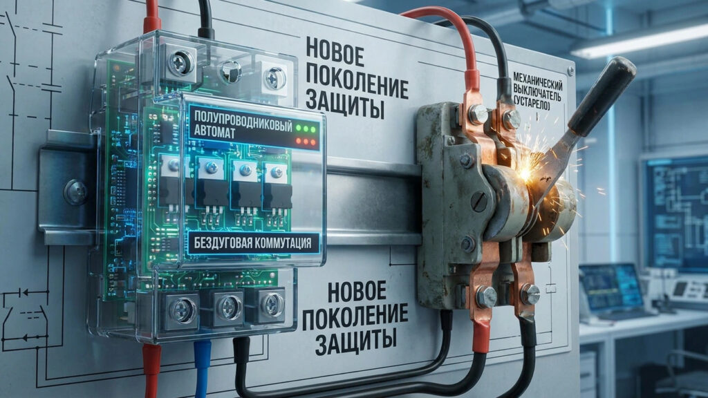 Полупроводниковый автомат вместо механического выключателя