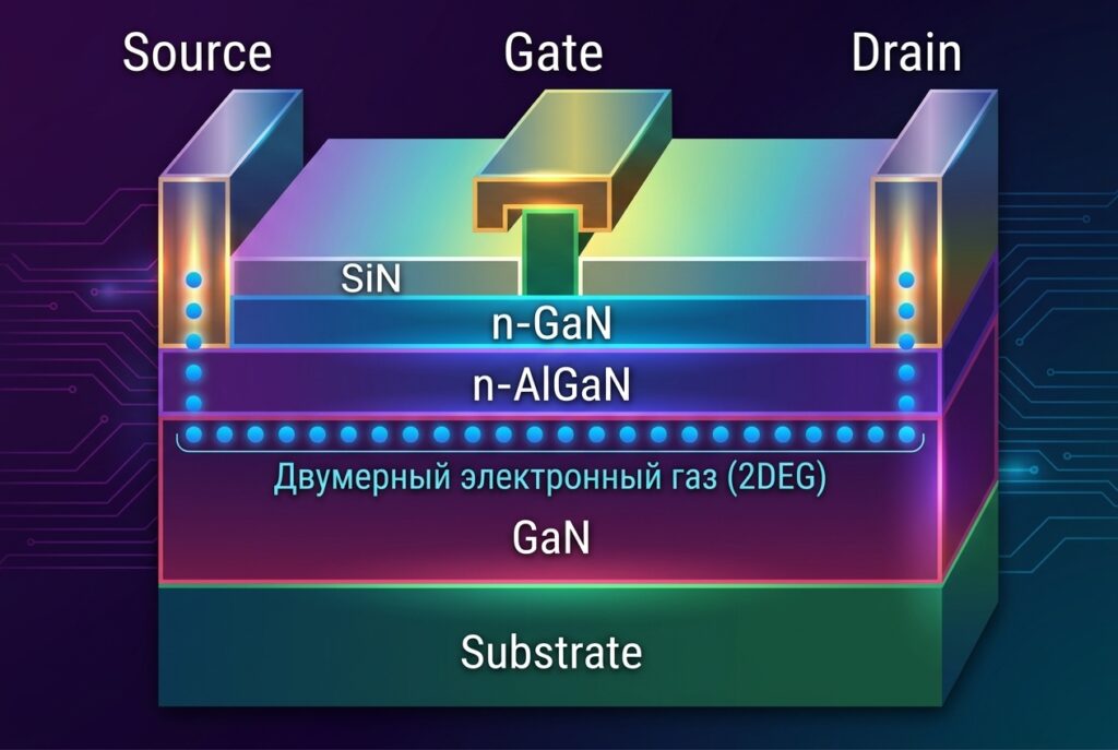 GaN транзистор