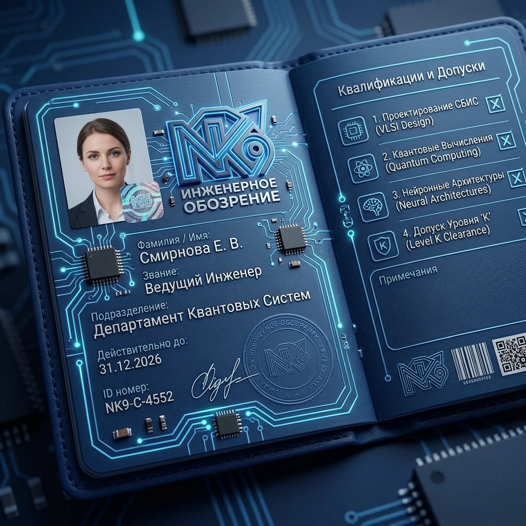 Удостоверение NK9