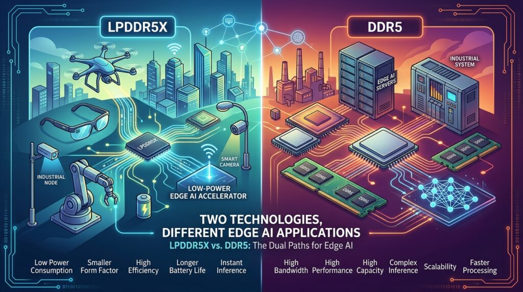 LPDDR5X против DDR5