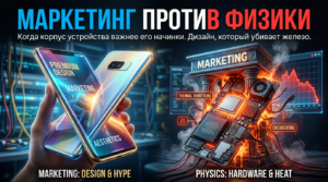 Маркетинг против физики: Когда корпус устройства важнее его начинки. Дизайн, который убивает железо