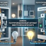 Полупроводниковый автомат вместо механического выключателя